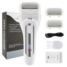 Load image into Gallery viewer, Electric Pedicure Tools Foot Care File Leg Heels Remove Hard Cracked Dead Skin Callus Remover Feet Foot Files Clean Care Machine
