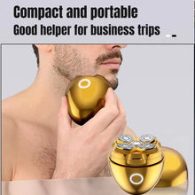 Load image into Gallery viewer, Electric Head Shaver - Fast Smooth Head Shaver Wet/Dry Shaving Anti-Pinch Rotary Electric Razor USB Rechargeable Cordless
