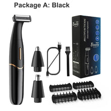 Load image into Gallery viewer, Hair Removal Intimate Area Haircut Clipper for The Groin Epilator Safety Razor Man Lady Shaving eyebrow Nose Trimmer MEN
