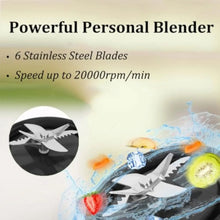 Load image into Gallery viewer, Portable Blender Fresh Juice Mixer Home Electric Wireless Charge Mini Fruit Mixers Juicer Cup Blender Milkshake Juice Maker
