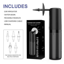 Load image into Gallery viewer, Electric Ear Cleaner Kit USB Rechargeable Water Washer Syringe Irrigation Ear Washer For Adults Kids Ear Cleaner
