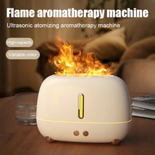 Load image into Gallery viewer, Stylish and Compact USB Flame Aromatherapy Machine with Visible Water Level Efficient 250ml Capacity Portable Desktop Freshen
