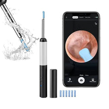 Load image into Gallery viewer, Wireless Otoscope 3.5mm Ultra-Thin WiFi Ear Scope Camera with Earwax Removal Tool Ear Cleaner with Gyroscope For IOS Android
