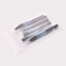 Load image into Gallery viewer, 12pcs Blue Makeup Brushes Set Blush Eye Shadow Brush Nano Nylon Wool High End Professional Beauty Cosmetic Kit
