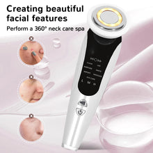 Load image into Gallery viewer, 7 in 1 Microcurrent Face Lift Device LED Facial Massager Anti Aging Beauty Apparatu Skin Care Tool for Skin Rejuvenation
