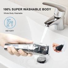 Load image into Gallery viewer, 6-in-1 Hair Trimmer Set for Men Face Body Beard Clipper Wet/Dry Waterproof Electric Hair Cutting Machine Grooming Kit
