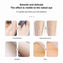 Load image into Gallery viewer, Electric Depilator Safety Epilator Hair Remover Shaver Machine Bikini Body Facial Hair Removal Beard Razor Trimmer for Women Men
