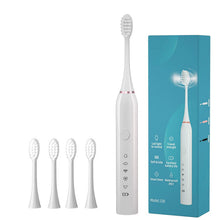 Load image into Gallery viewer, Electric Toothbrush Sonic Toothbrush Rechargeable IPX7 Waterproof 5 Mode Travel Toothbrush with 5 Brush Head best Gift

