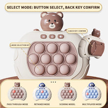Load image into Gallery viewer, Quick Push Game Pop Up Fidget Bubble Electronic Pop Game Light Anti-Stress Toys For Adult Child Gift With Box
