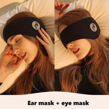 Load image into Gallery viewer, Winter Warm Ear Muffs For Women Adjustable Eye Mask For Sleeping Outdoor Travel Cycling Ear Warmers Earmuffs Eye Over 2 in 1
