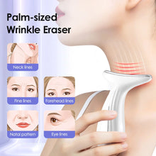 Load image into Gallery viewer, Electric Neck Beauty Device Firming and Lifting Lighten Neck Lines Sonic Vibration Warm Neck Massager Facial Rejuvenation
