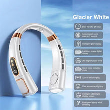 Load image into Gallery viewer, Portable Hanging Neck Fan 4000 MAh Battery Below 40 DB Rechargeable Outdoor Home Camping Mini Fan  Brushless Motor Neckband Fan
