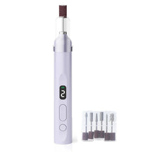 Load image into Gallery viewer, Drill Bits Electric Nail Polisher Apparatus Nail Dryer Lamp Dead Skin Removal Nail Sanding File Set with 6pcs Drill Bits

