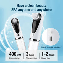 Load image into Gallery viewer, Blackhead Remover Acne Facial Bubble Cleaner Suction Black Point Vacuum Cleaner Sebum Inhaler Squeeze Acne Black Dots Extractor
