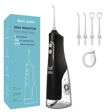 Load image into Gallery viewer, 310ML Water Flosser Dental Oral Irrigator USB Charger 4 Mode Portable Water Jet Floss Tooth Pick Waterproof Teeth Cleaner 4 Tips
