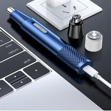 Load image into Gallery viewer, Electric Nose Hair Trimmer Beard Clipper Rechargeable Multi-kinetic Washable Shaving 2in1 Nose Ear Hair Trimmer Electric Razor
