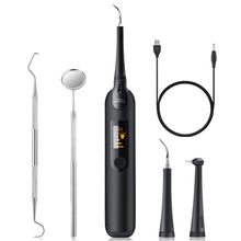 Load image into Gallery viewer, Electric Teeth Whitening Tooth Stains Tartar Scraper Remove Teeth Cleaner Oral Irrigation Care High Frequency Dental Tool
