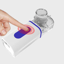 Load image into Gallery viewer, Portable Hand-held Micro Mesh Atomizer Household Adult Compression Atomizer Air Humidifier Ultrasonic Diffuser USB Connection
