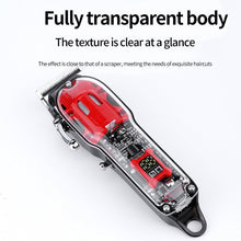 Load image into Gallery viewer, T Hair Trimmer Electric Clipper Cutter Man Shaver Beard Barber Professional Hair Trimer Cutting USB Charging Machine Set for Men
