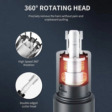 Load image into Gallery viewer, Electric Nose Ear Hair Trimmer for Men Painless Rechargeable Sideburns Eyebrows Beard Women 3in1 Hair Clipper Shaver Sets

