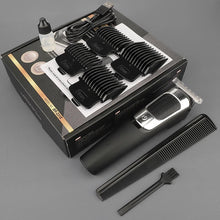 Load image into Gallery viewer, Professional Men's Hair Clipper Retro Oil Head Hair Cutting Gallery Carving Pusher USB Hairdresser for Men Barber
