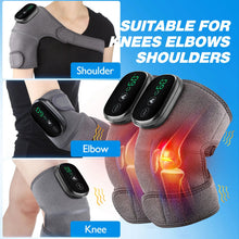 Load image into Gallery viewer, Electric Heating Knee Massager Far Infrared Joint Elbow Knee Pad Vibration Massage Knee Pain Relief Health Care
