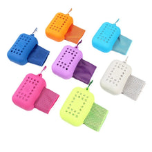 Load image into Gallery viewer, Small Silicond Ice Towel Cold Sports Cooling Ice Cold Towel Cycling Equipment Travel Yoga Bicycle Accessories Cycling Equipment
