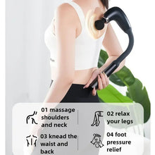 Load image into Gallery viewer, Electric Fascia Gun Massager Body Relaxation Trigger Point Massage Machine for Fitness Hammer Home Handheld Hammer
