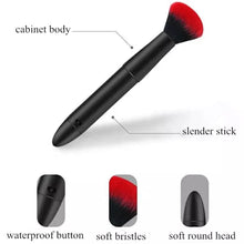 Load image into Gallery viewer, New Vibration Cosmetics Makeup Blending Brush with 10 Vibration Frequencies For Quick Makeup Electric Makeup Puff Applicator
