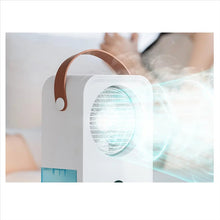 Load image into Gallery viewer, Evaporative Air Conditioner Portable Air Cooler Powerful 4-Speed Quiet 650 ML Water Tank,Display Desktop Cooling Fan
