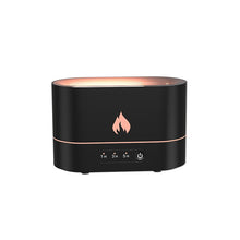 Load image into Gallery viewer, 180ML Air Humidifier Essential Oil Diffuser Aromatherapy Ultrasonic Mist Maker Simulation Flame Lamp USB for Living Room Yoga

