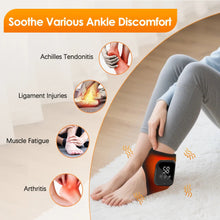 Load image into Gallery viewer, Foot Heat Massager Hot Compresses Vibration Massager Ankle Protection Strap USB Foot and Ankle Joint Hot Compress Protection
