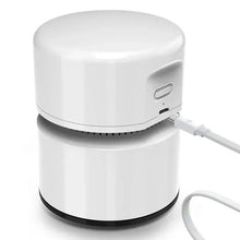 Load image into Gallery viewer, Mini Portable Vacuum Cleaner Desktop Cleaning Desk Vacuum Clean Up Dust Table Sweeper Creative Handheld For Office
