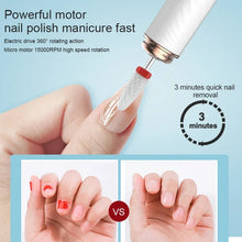 Load image into Gallery viewer, 15000RPM Electric Wireless Nail Drill Machine Electric Nail Sander Cordless Rechargable Professional Milling Cutter Nail Machine

