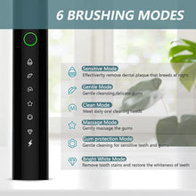Load image into Gallery viewer, Smart Electric Sonic Toothbrush Rechargeable USB Electronic Teeth Brush IPX7 Waterproof Tooth Whitening Clean 4 Replacement Head
