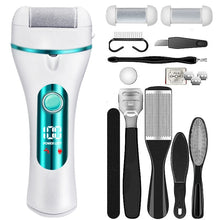 Load image into Gallery viewer, Electric Foot File Callus Remover Machine Pedicure Device Foot Clean Feet For Heel Hard Cracked Dead Skin Foot Grinder Tool
