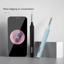Load image into Gallery viewer, WiFi Visual Earpick Compact Ear Wax Removal Tool Clear View Ear Camera With LED Lights Ear Spoon Ear Wax Cleaning Tool Ear Care

