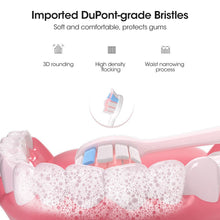 Load image into Gallery viewer, Sonic Electric Toothbrush Travel for Adults Children Dental Whitening Teeth Kit 6 Cleaning Modes 4pcs Tooth Brush Heads Kids
