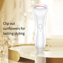 Load image into Gallery viewer, Electric Eyelash Curler Long-lasting Styling USB Charging Makeup Tool Portable Adjustable Temperature Heating Eyelash Curler
