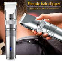 Load image into Gallery viewer, Professional Hair Trimmer Digital USB Rechargeable Hair Clipper for Men Haircut Ceramic Blade Razor Hair Cutter Barber Machine
