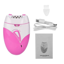 Load image into Gallery viewer, USB Rechargeable Women Epilator Body Leg Hair Removal Depilator Shaver Female Electric Shaving Apparatus Depilation Machine
