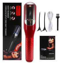 Load image into Gallery viewer, Hair Split Ends Trimmer Charging Professional Hair Cutter Smooth End Cutting Clipper Beauty Set Bag Product For Women Ladies

