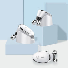Load image into Gallery viewer, EMS Lifting Facial Microcurrent Neck Lifting Toning Machine V Shape Face Slimming Beauty Roller Wrinkle Remove Beauty Device
