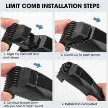 Load image into Gallery viewer, Men's Electric Groin Hair Trimmer Pubic Hair Trimmer Body Grooming Clipper Bikini Epilator Rechargeable Shaver Razor

