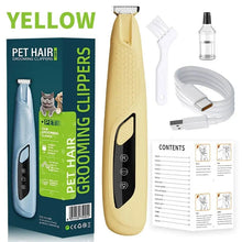 Load image into Gallery viewer, Professional Dog Hair Trimmer Electric Dog Cutter Pet Foot Hair Trimmer Cat Grooming Hairdresser Scissors
