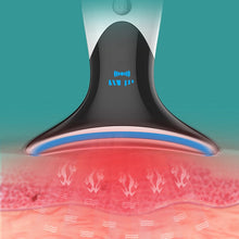 Load image into Gallery viewer, EMS Neck Massager 3 Colors LED Photon Treatment Anti Wrinkle Face Lifting Skin Tighten Reduce Double Chin Skin Care Beauty Device
