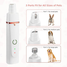Load image into Gallery viewer, 4in1 Cat Dog Nail Cutter Dog Hair Cutting Machine Professional  Pet Electric Shaver Silent Puppy Hair Care Supplies
