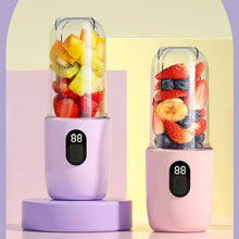 Load image into Gallery viewer, Portable Juicer Household 16 Blade Small Juicer Electric Student Charging Multifunctional Fruit Wireless Juicing Cup
