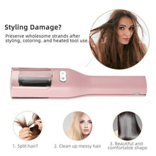 Load image into Gallery viewer, Hair Ends Trimmer Split Remover Dry Damaged Brittle Professional Automatic Trim Split for Women Cordless Hair Cutting Machine
