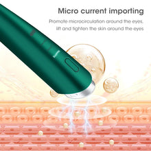 Load image into Gallery viewer, EMS Electric Eye Massager Eye Skin Lift Anti Age Wrinkle Skin Care Tool Vibration 42℃ Hot Massage Relax Eyes Photo Therapy
